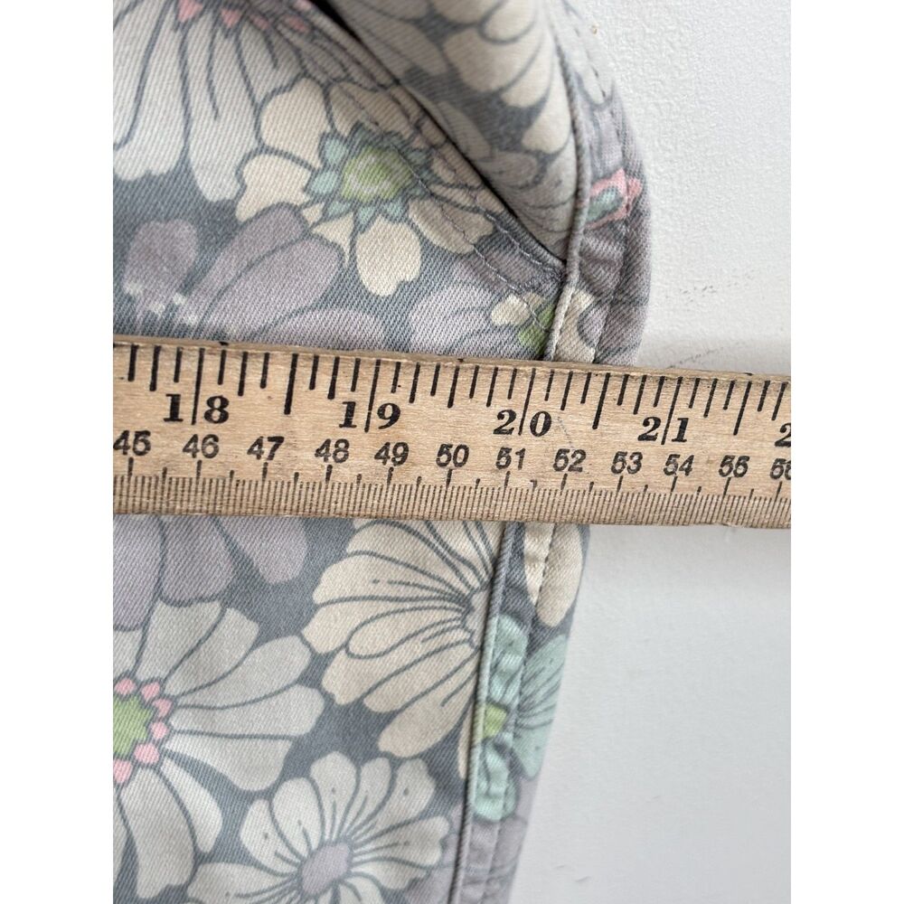 LEE x Free People Floral Union Alls Coveralls Jumpsuit L Workwear Boho Utility - Picture 13 of 14